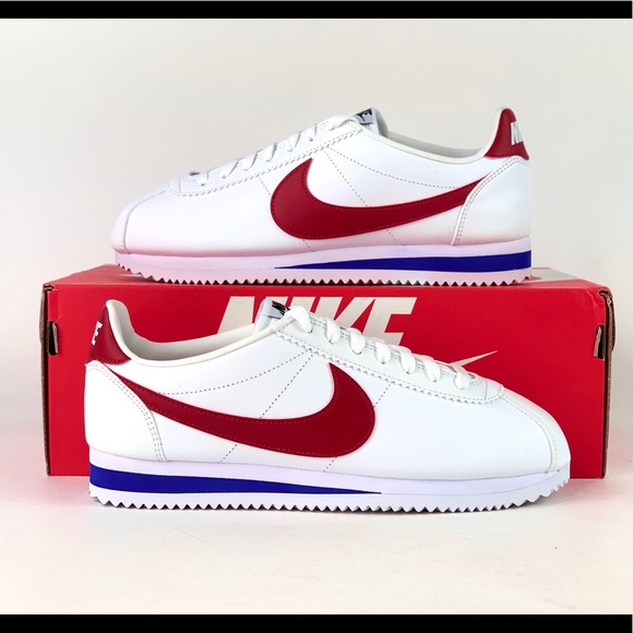 nike cortez womens white red vintage